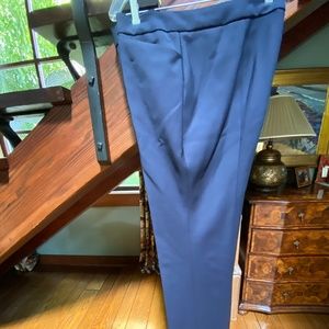 ESCADA NAVY BLUE WIDE LEG TROUSERS